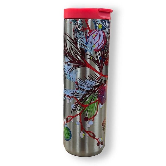 Starbucks Vacuum Insulated Christmas Pinecone 16oz Tumbler NWT - Picture 3 of 8
